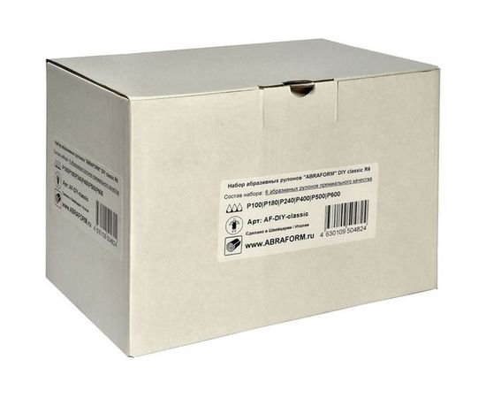 Набор из 6-ти абразивных рулонов ABRAFORM DIY classic R6 AF-DIY-R6 – изображение 6