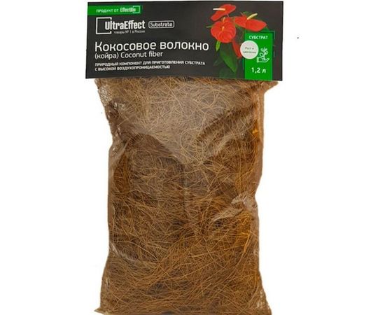 Субстрат EffectBio Ultra Effect BioLine Кокосовое волокно 1.2 л 4603735996288 