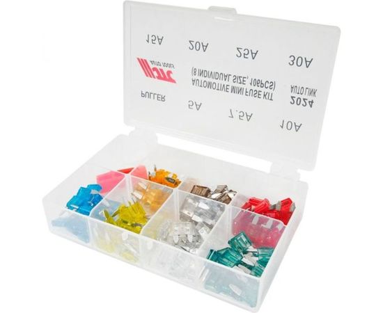 Предохранители 5-30А, 105шт JTC 2024 