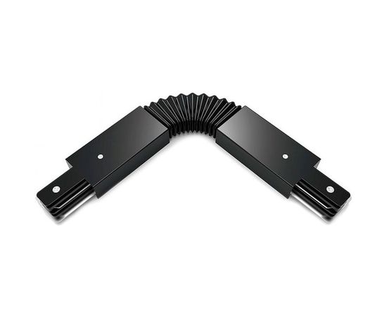 Гибкий коннектор для трековых шинопроводов GAUSS черный 1/50 TR117 