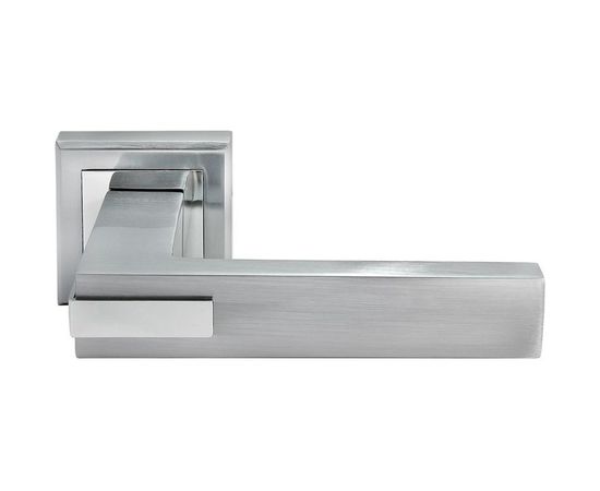 Дверная ручка MORELLI "Jura", цвет-мат.хром/хром DIY MH-43 SC/CP-S 9011771 