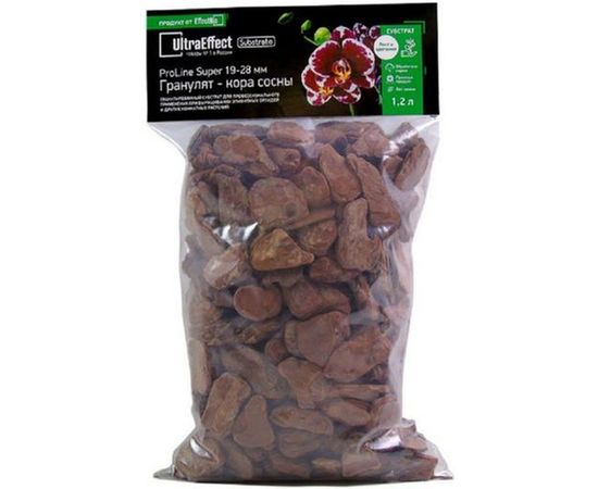 Гранулят из сосновой коры EffectBio UltraEffect ProLine Super 19-28 мм, 1.2 л 4603743270073 