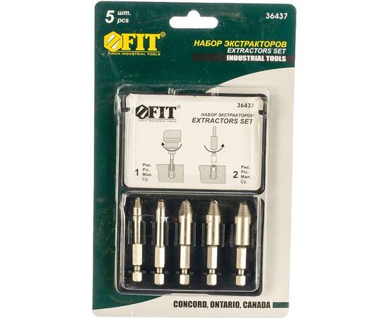 Набор экстракторов FIT 36437 