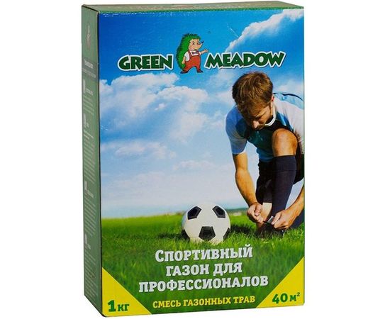 Семена газона GREEN MEADOW Спортивный газон для профессионалов 1 кг 4607160330761 