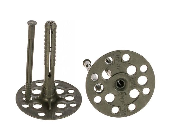 Дюбель для теплоизоляции с пластиковым гвоздем INTERFIX ИЗО 10х80, 250 шт 28976 