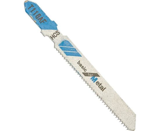 Полотна по металлу (3 шт; T118AF; EU-хвостовик) для электролобзика GROSSMEISTER 021007012 