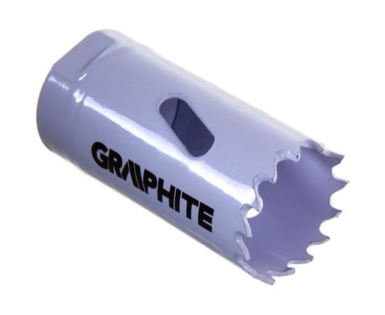 Коронка сверлильная биметаллическая 25 мм GRAPHITE 57H908 