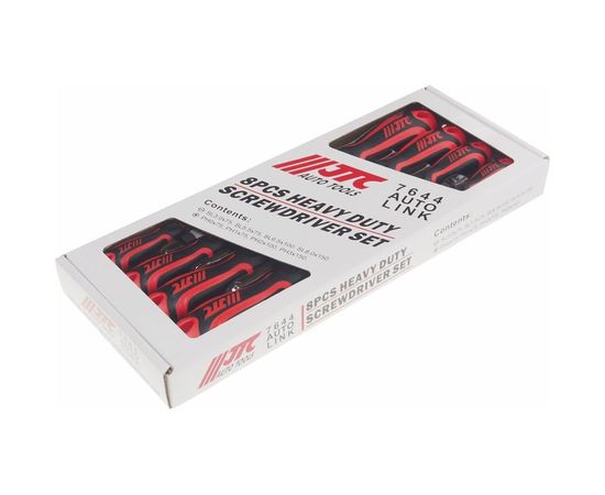 Набор усиленных отверток, 8 предметов JTC 7644 