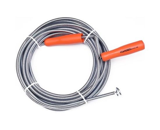 Трос для прочистки канализационных труб HARDEN 10 мх9 мм 601010 