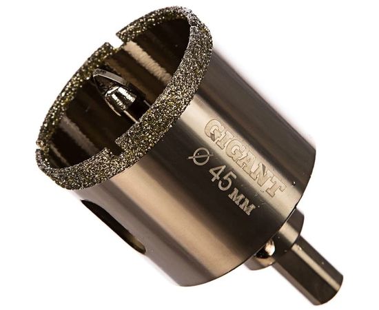 Коронка алмазная по стеклу и керамике (45 мм; 30 мм) Gigant DBG 11074 