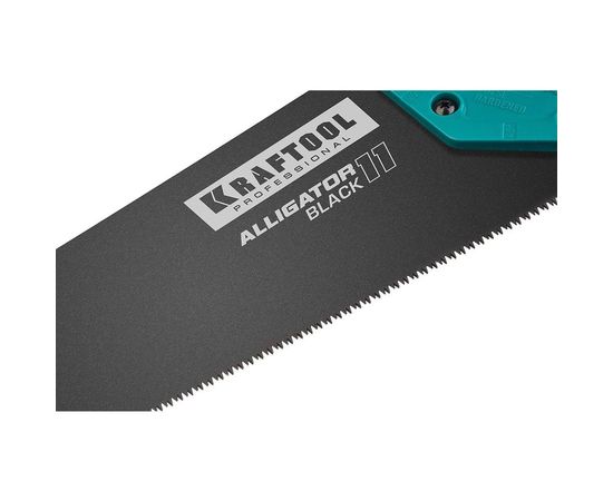 Ножовка для точного реза Kraftool "Alligator BLACK", 400 мм, 11 TPI 3D зуб, 15205-40 – изображение 3