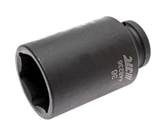 Головка торцевая 1/2” 36 ударная высокая L=82мм JTC 448236 – изображение 7