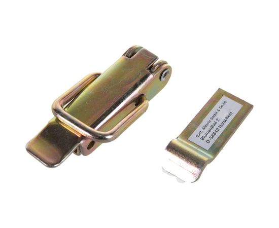 Защелка для ящика GAH ALBERTS оцинкованная 49х13мм SB 347956 – изображение 2