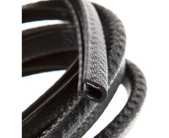 Окантовка для листа GAH ALBERTS пластик черный 10x7/1,5 м SB 426859 – изображение 2