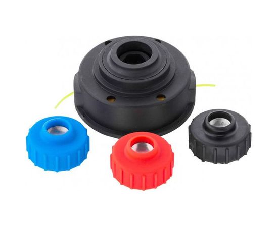 Триммерная катушка полуавтомат шестигранник HEX х 15,6 болт М6 правый М DENZEL 96365 – изображение 3