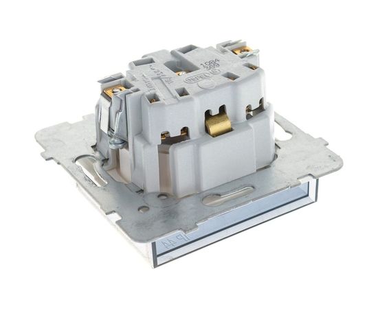 Розетка Ospel Sonata 1-ая с/з IP44, с крышкой, Schuko, без рамки, бежевый GPH-1RS/m/27/d – изображение 4