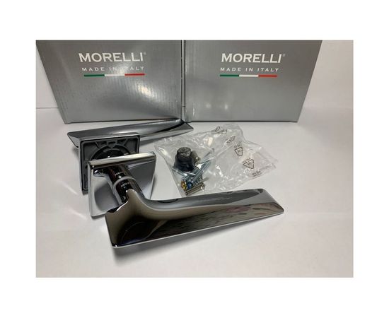 Дверная ручка MORELLI GALACTIC-SQ CRO цвет - хром 9012318 – изображение 3