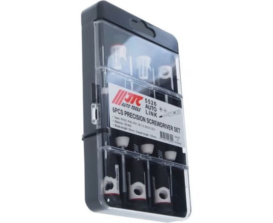 Набор прецизионных отверток 6шт 150мм JTC-5526 – изображение 2
