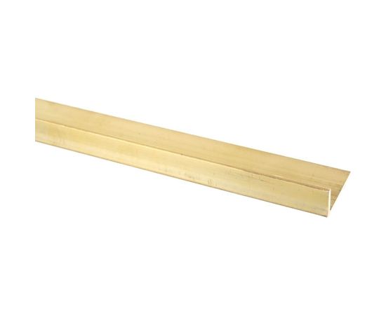 Уголок GAH ALBERTS латунь, 20x10x1.5х1000 мм 471538 – изображение 3