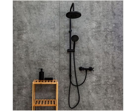 Душевая система Orange Mia M34-922b черная – изображение 4