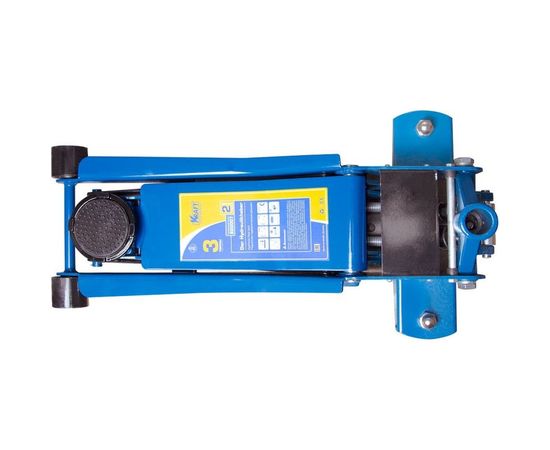 Подкатной гидравлический домкрат KRAFT 3 т, 75-500 мм KT 820007 – изображение 4