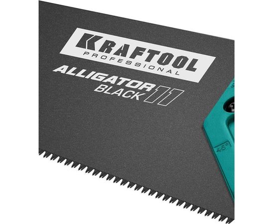 Ножовка для точного реза Kraftool "Alligator BLACK", 400 мм, 11 TPI 3D зуб, 15205-40 – изображение 5