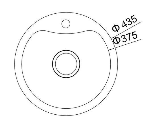 Врезная кухонная мойка Oulin OL-357 – изображение 3