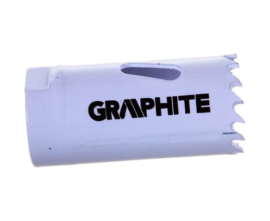 Коронка сверлильная биметаллическая 25 мм GRAPHITE 57H908 – изображение 2