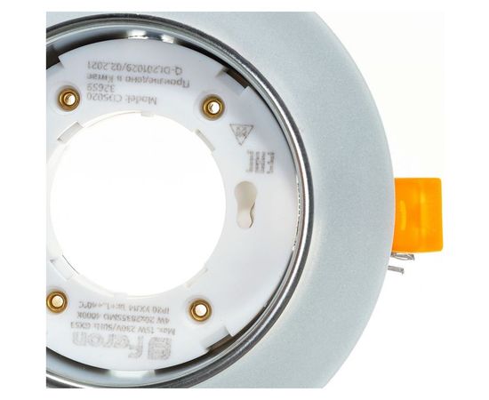 Светильник FERON 20LED 2835 SMD 4000K, 15W GX53, без лампы, белый матовый, CD5020 32659 – изображение 3