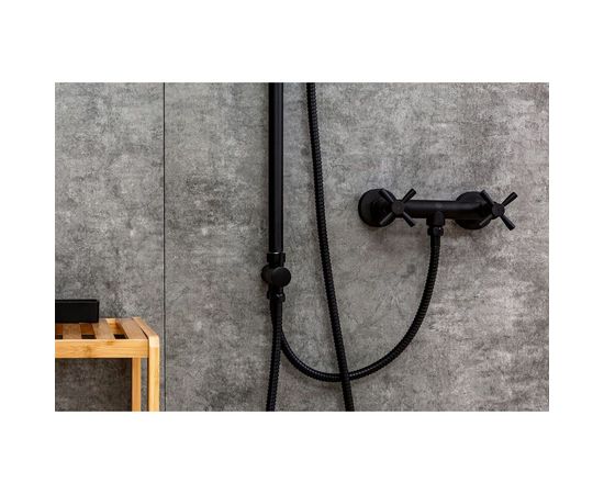 Душевая система Orange Mia M34-922b черная – изображение 3