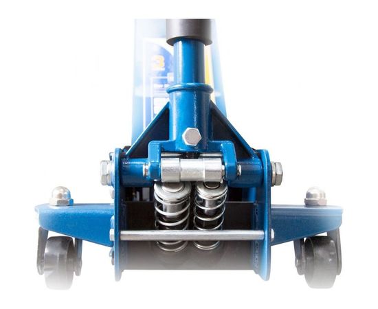 Подкатной гидравлический домкрат KRAFT 3 т, 75-500 мм KT 820007 – изображение 3