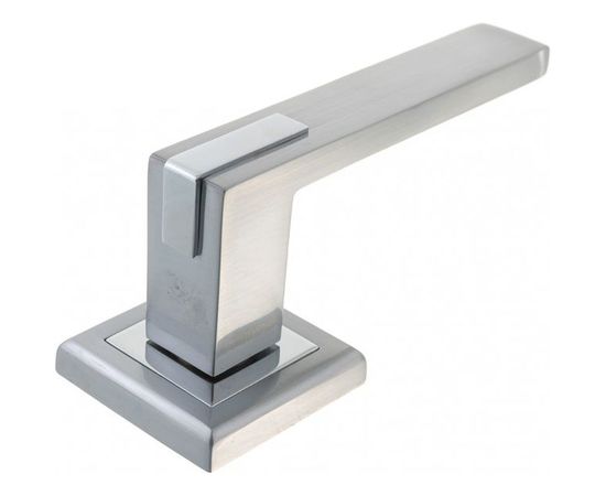 Дверная ручка MORELLI "Jura", цвет-мат.хром/хром DIY MH-43 SC/CP-S 9011771 – изображение 3