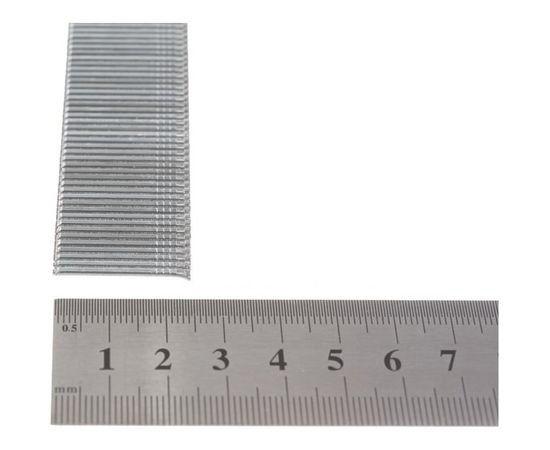 Гвозди для пневматического нейлера (16GA, сечение 1,6х1,4, длина 25 мм, 2500 шт.) MATRIX 57603 – изображение 5