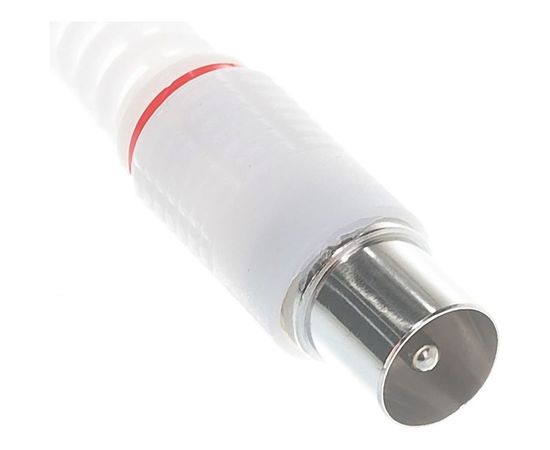 Антенный штекер DORI пластик белый 1 шт. в блистере 2322 – изображение 5