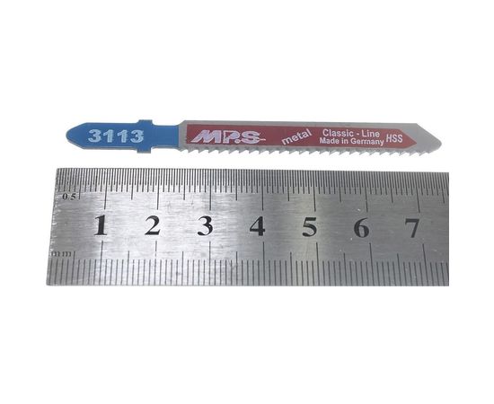 Пилки по металлу T118B (75х55х2.0 мм; 2 шт.) для лобзика MPS 3113-2 – изображение 3