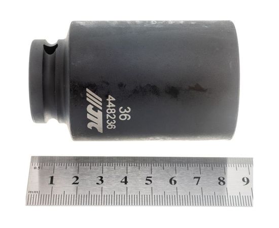 Головка торцевая 1/2” 36 ударная высокая L=82мм JTC 448236 – изображение 2
