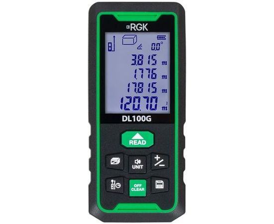 Лазерный дальномер с угломером RGK DL100G 778190 