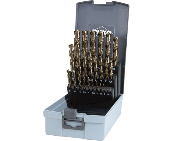 Набор сверл по металлу (25 шт; 1-13 мм; HSSE-Co5; DIN 338 тип VA) Ruko 215215RO 