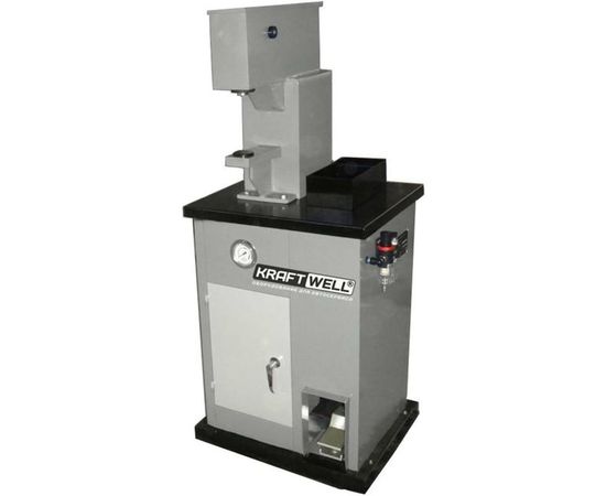 Пневматический станок для наклепки накладок на тормозные колодки KraftWell KRW300 