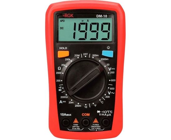 Цифровой мультиметр RGK DM-10 776554 