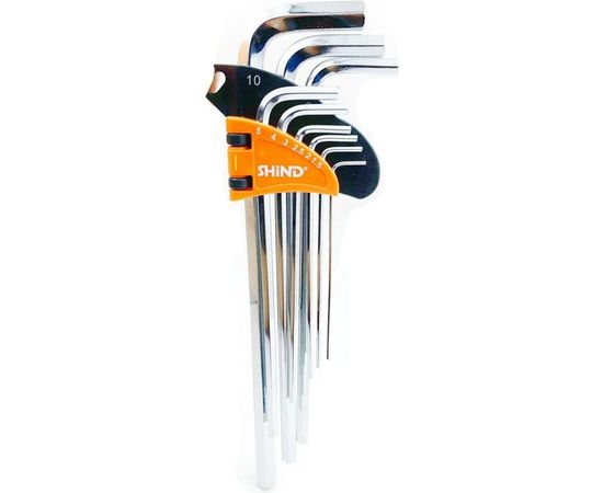 Набор шестигранных ключей SHIND Hex 9 шт 94339 
