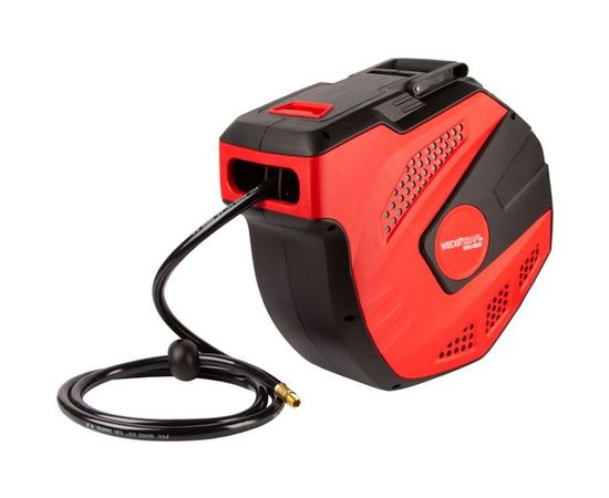 Шланг пневматический армированный PVC на катушке (15+1 м; 3/8; 20 бар) WIEDERKRAFT WDK-85260 