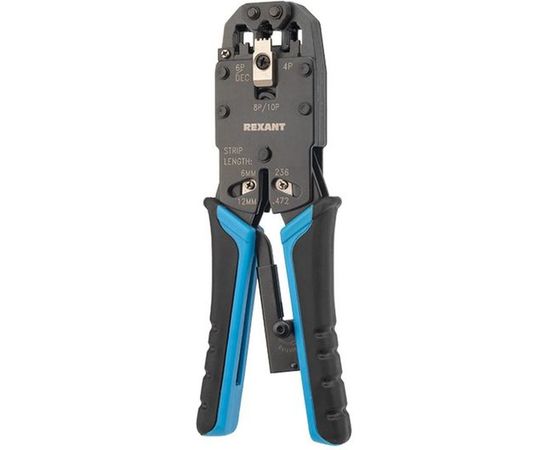 Кримпер REXANT HT-200R для обжима 10P10C, 8P8C, 6P6C, 4P4C 12-3442-1 