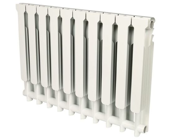 Алюминиевый радиатор ROMMER Profi 500 AL500-80-80-100 10 секций RAL9016 82485 – изображение 4