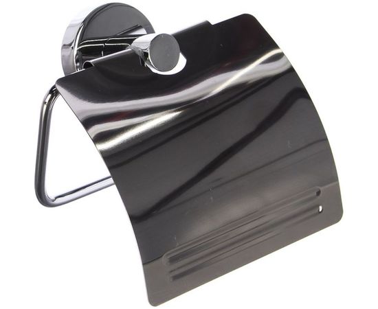 Держатель туалетной бумаги SIBO LAZIO с крышкой, хром SI11105 – изображение 4