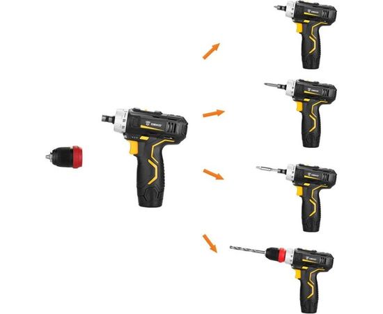 Аккумуляторная дрель-шуруповерт DEKO GCD12DU3 063-4115 – изображение 2