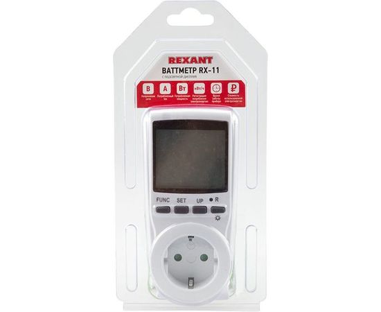 Ваттметр с подсветкой REXANT RX-11 10-6100 – изображение 6