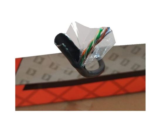 Кабель REXANT UTP 4PR 24AWG, CU, CAT5e, 100 МГц, PE, черный, OUTDOOR, бухта 100 м 01-0045-100 – изображение 2