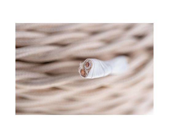 Витой провод Retrika, ретро 2х2.5 слоновая кость, 50м RP-22506 – изображение 3