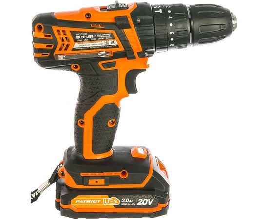 Аккумуляторная дрель-шуруповерт PATRIOT BR 201UES-h 180201205 – изображение 4